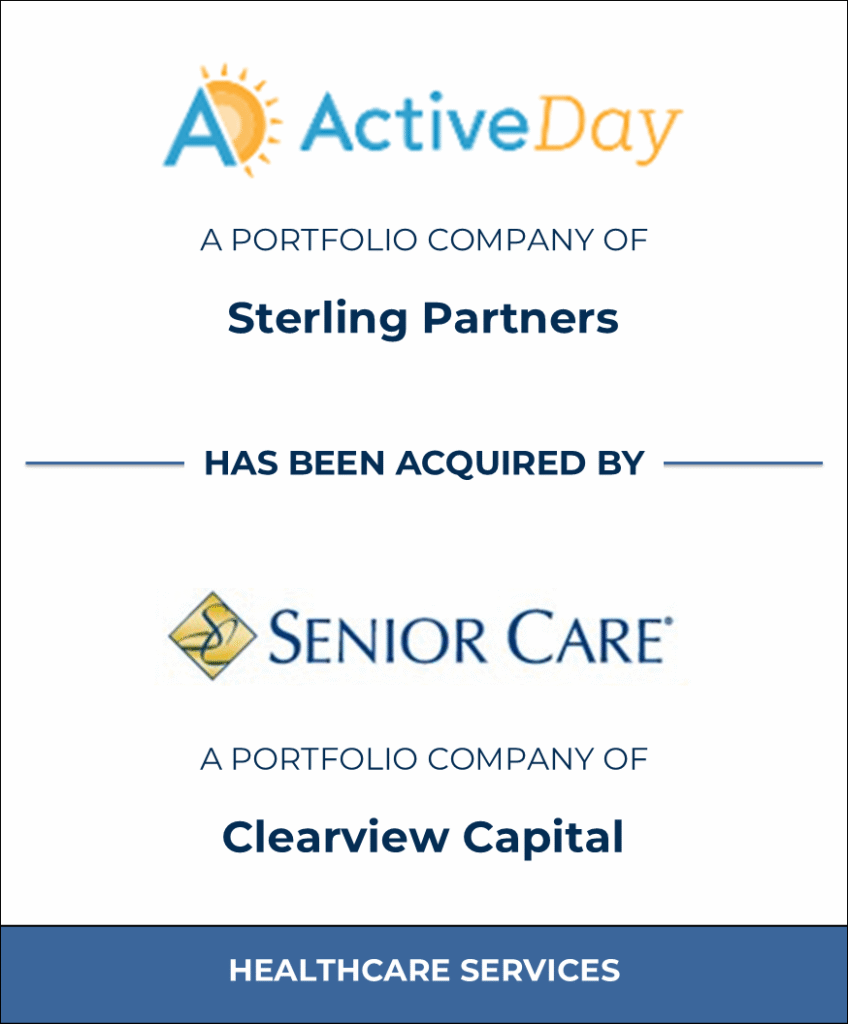 Senior Care Centers of America, Inc., Healthcare Investment Banking Tombstone — Bailey & Company