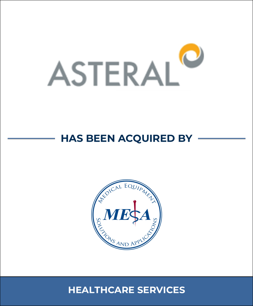 Asteral has been acquired by MESA - Transaction | Bailey & Company