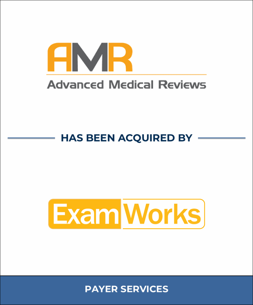 Advanced Medical Res, Healthcare Investment Banking Tombstone — Bailey & Company