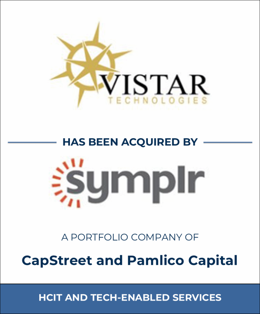 Exam Coordinators Network, Healthcare Investment Banking Tombstone — Bailey & Company