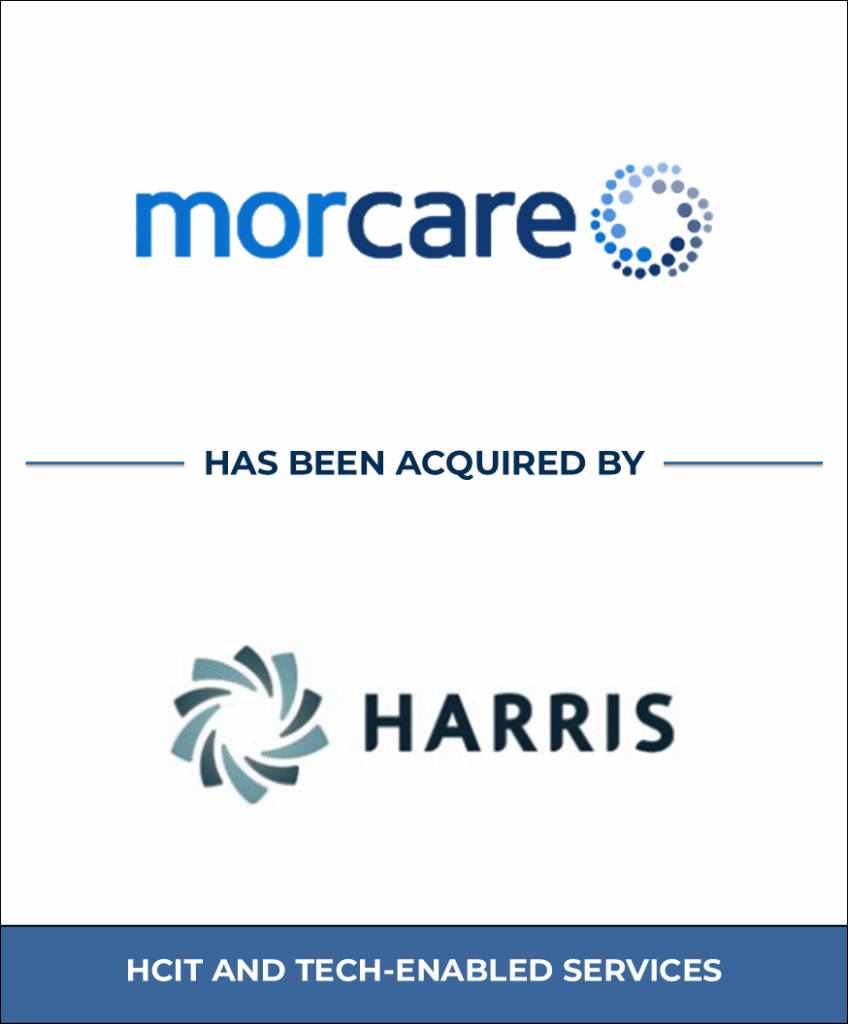 MorCare, Healthcare Investment Banking Tombstone — Bailey & Company