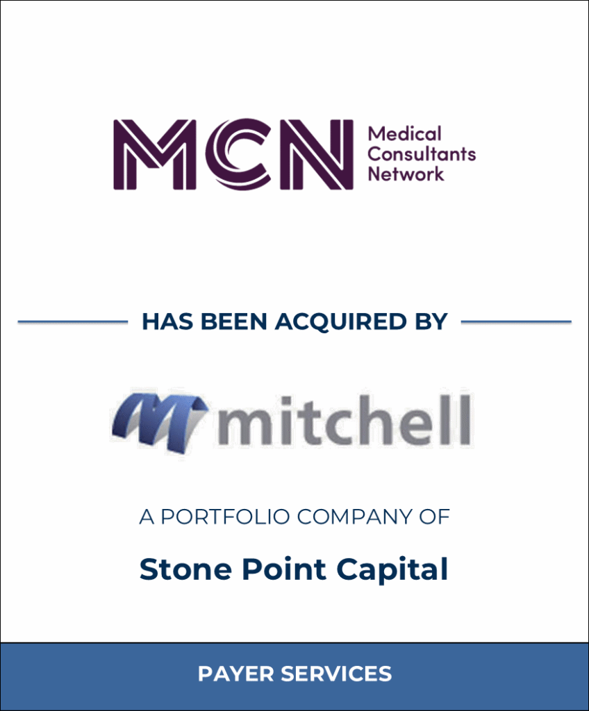 Medical Consultants Network, Healthcare Investment Banking Tombstone — Bailey & Company