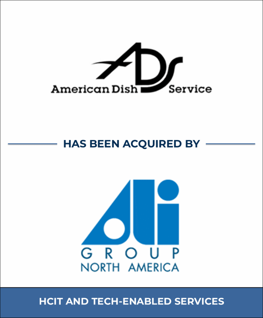 Ali Group North American Corporation, Healthcare Investment Banking Tombstone — Bailey & Company