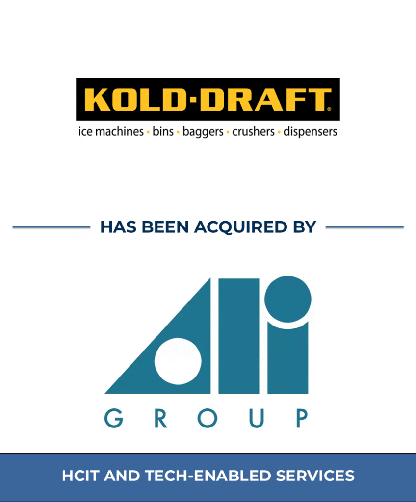 Ali Group North America Corporation, Healthcare Investment Banking Tombstone — Bailey & Company