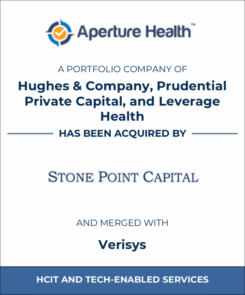Aperture Health, Healthcare Investment Banking Tombstone — Bailey & Company