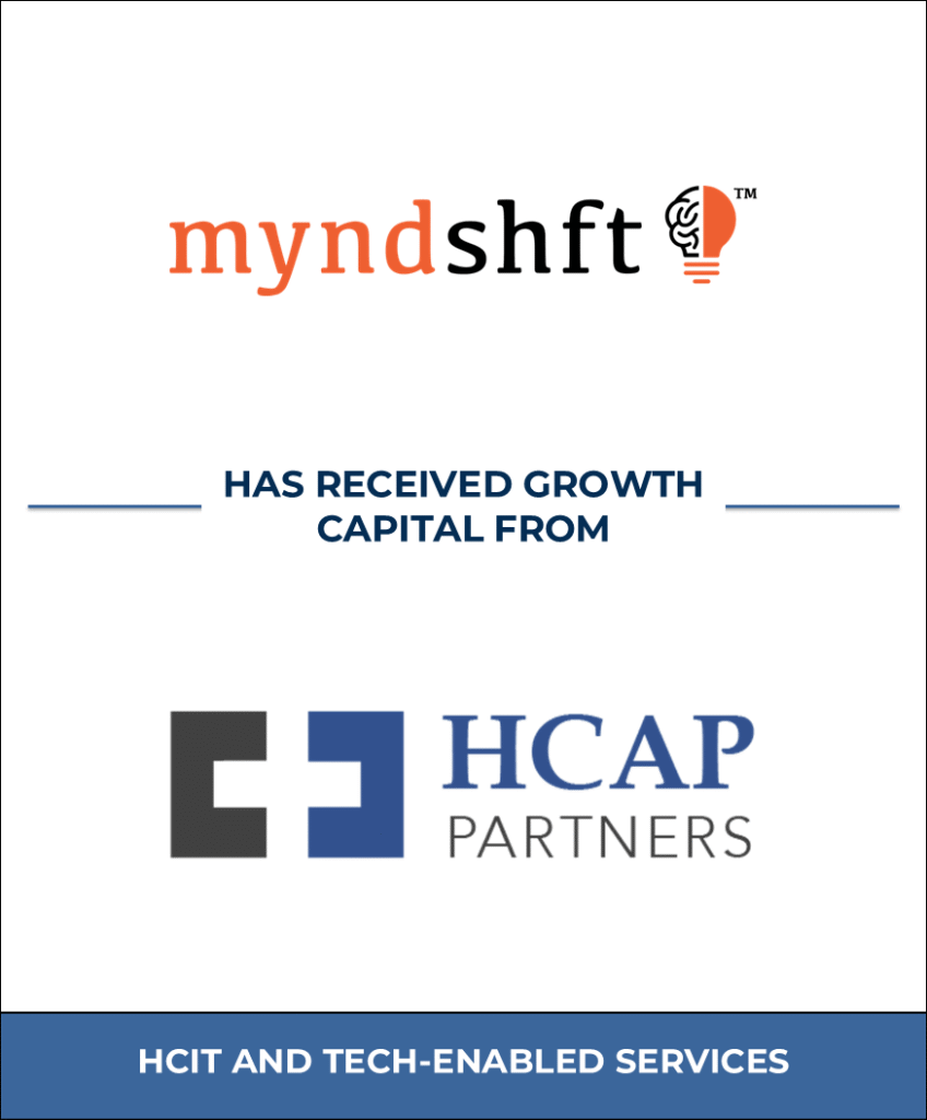 Myndshft has received growth capital from HCAP