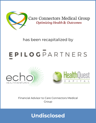 Bailey & Company Advises Care Connectors Medical Group on its Sale to Epilog Partners