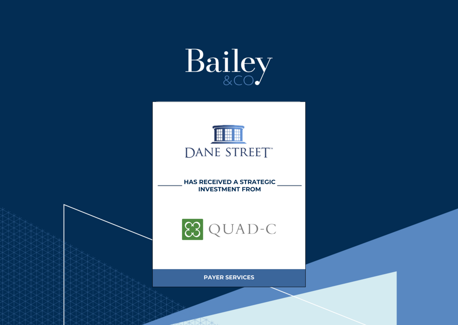 Dane Street | Quad-C Management News Header