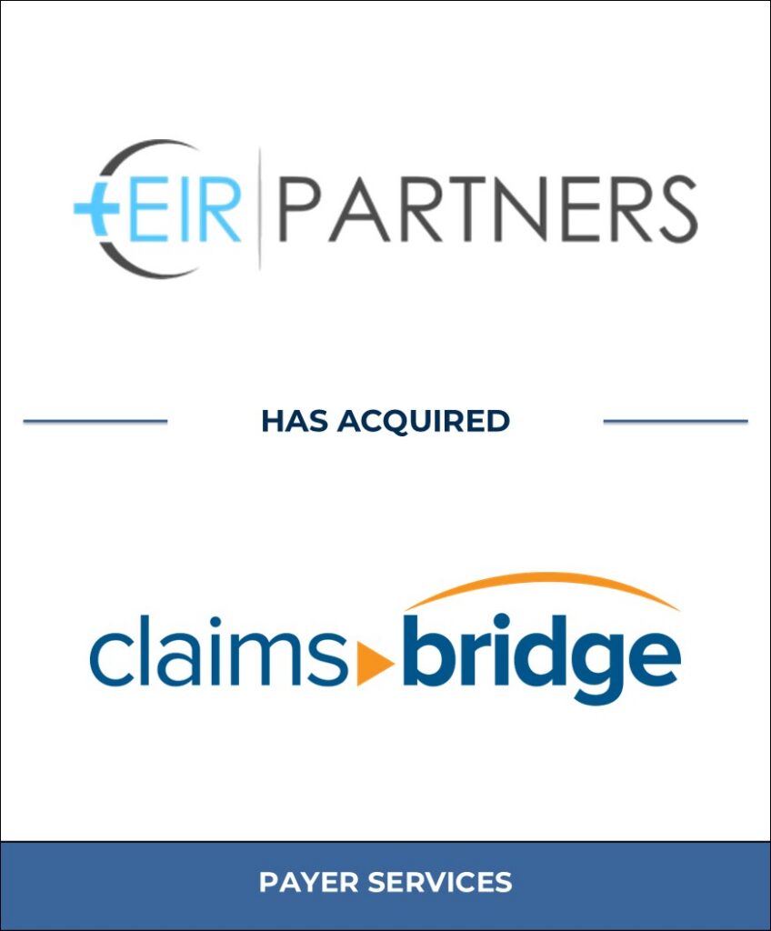 EIR Partners | Claimsbridge Tombstone