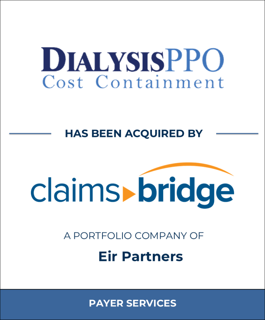 DialysisPPO | ClaimsBridge Tombstone