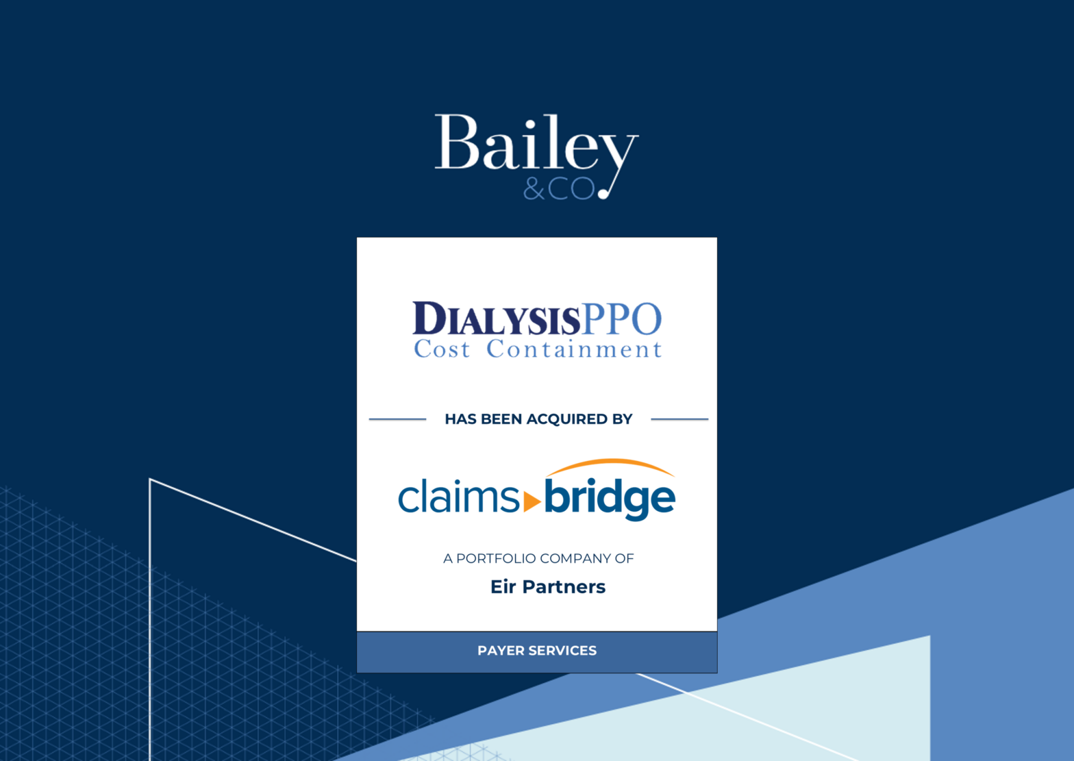 DialysisPPO | ClaimsBridge News Header